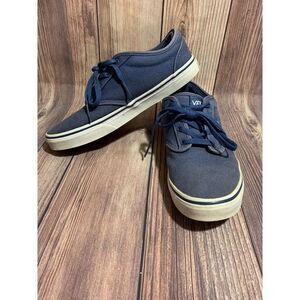 Vans Off‎ The Wall Blue Size 7 Youth Sneakers 721356